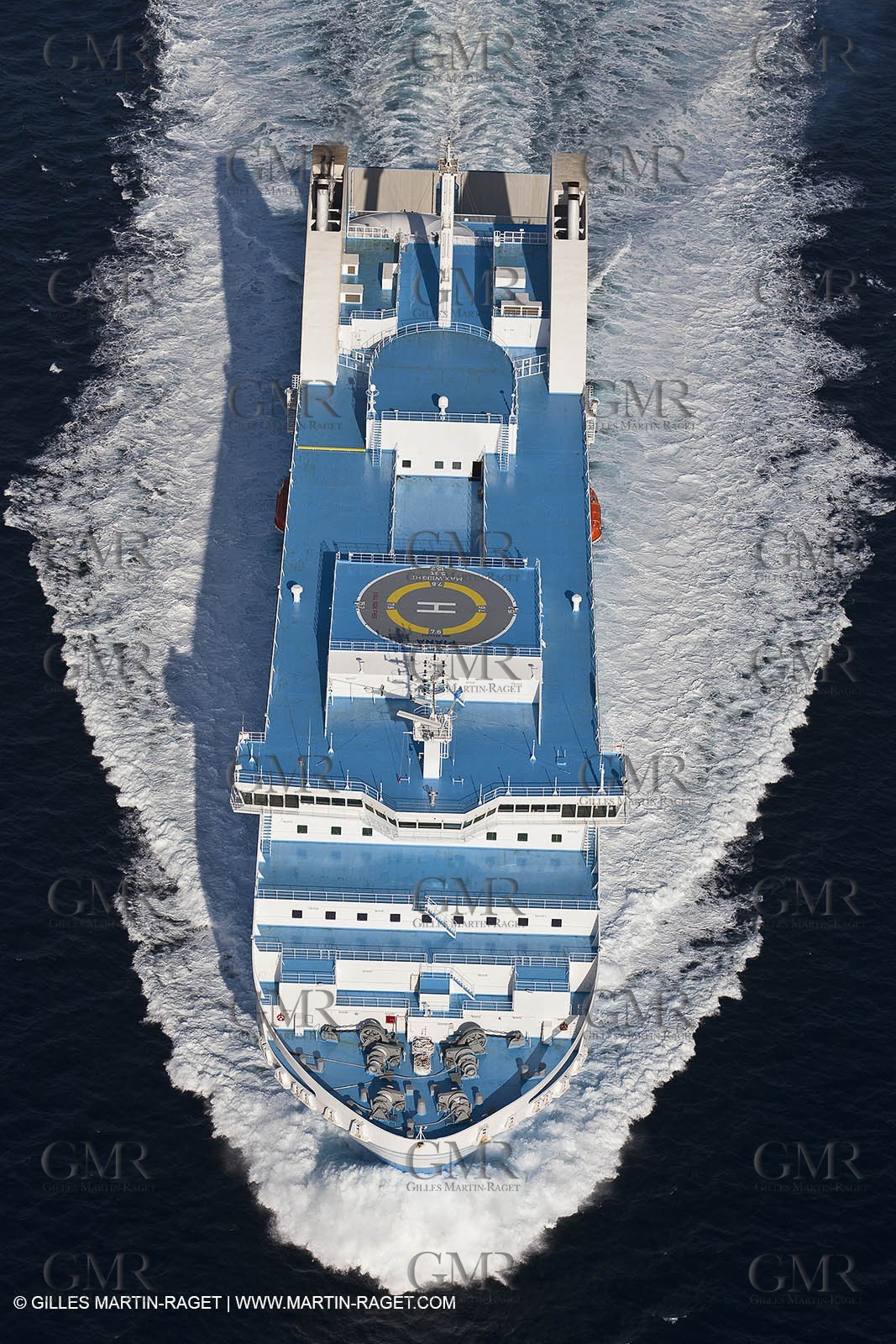 14 01 2012 - Marseille (FRA,13) - La Meridionale shipping company - the Piana off Marseille and the Calanques