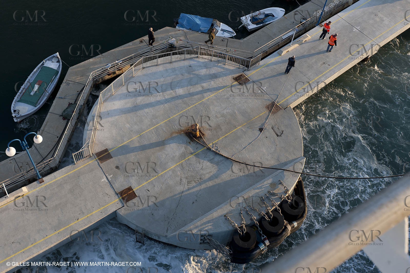16 02 2012 - Propriano (FRA, Corse) -  La Méridionale shipping company- Piana at Propriano