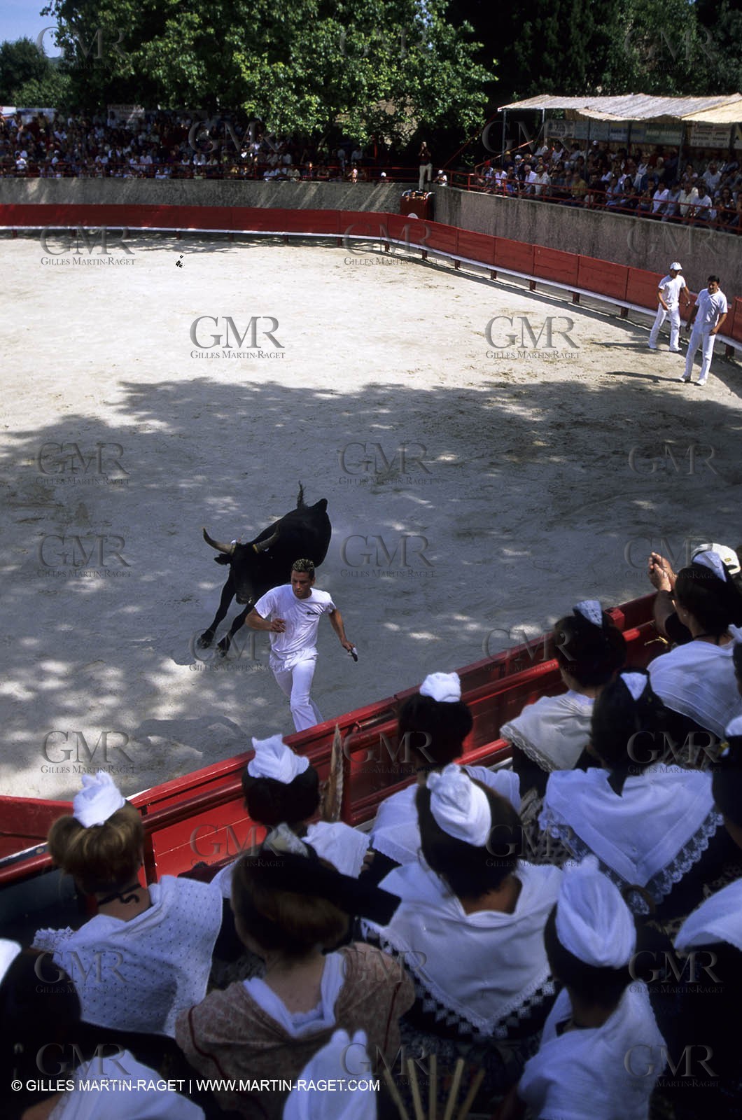 bull games in Clarensac (Gard)