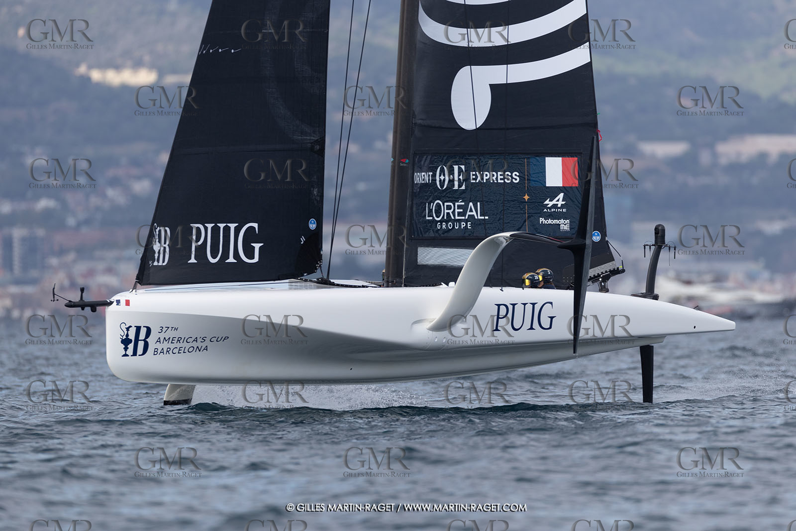 11 10 2024, Barcelona (ESP), Louis Vuitton 37th America's Cup, Puig Women America's Cup, semi finals