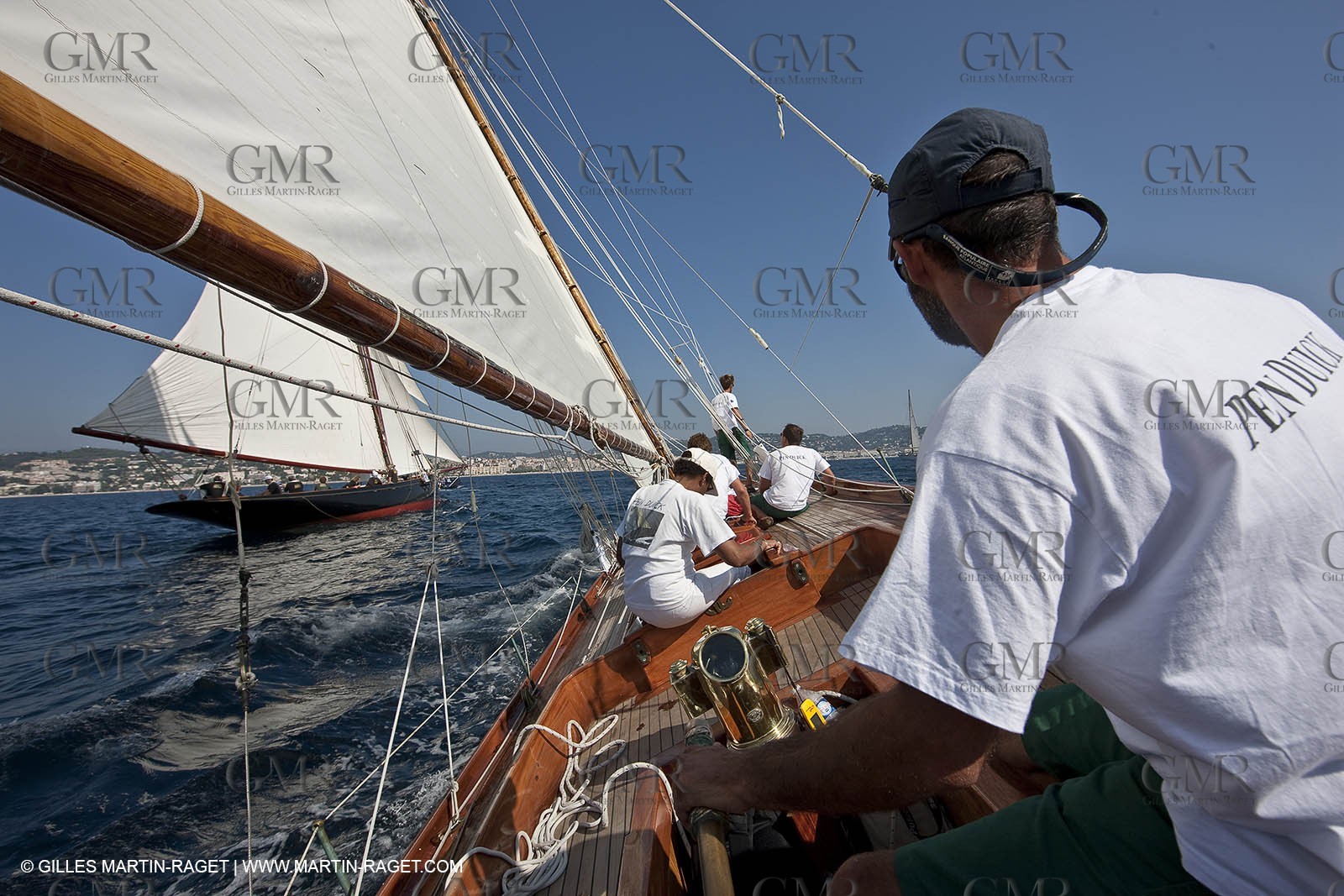 23 09 2009 - Cannes (FRA,83) - Régates Royales - Onboard Pen duick