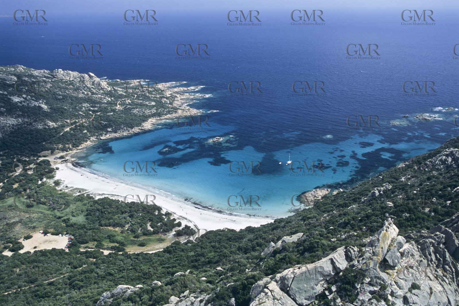 France, Corsica, Roccapina bay