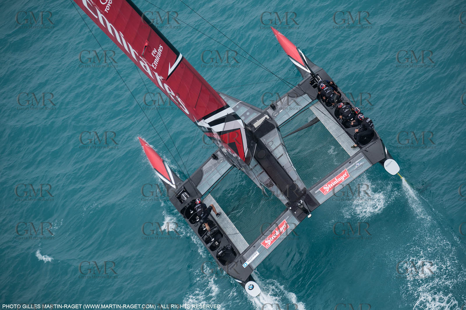 10 06 2017 - Bermuda (BDA) - 35th America's Cup Bermuda 2017 - Louis Vuitton America's Cup Challenger Playoffs final, Day 1