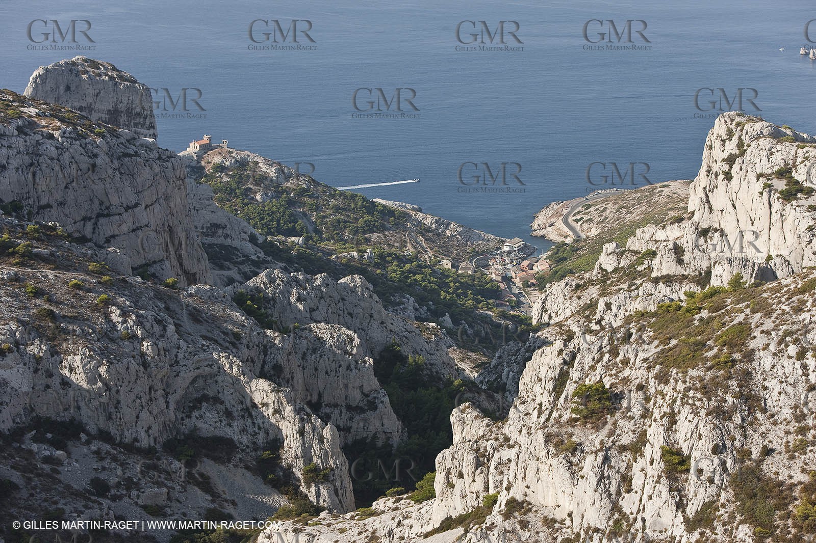 10 09 2009 - Marseille (FRA, 13) - Les Calanques - Massif de Marseilleveyre- Vallon de Mougranier -Vallonl Saint Michel - Callelongue