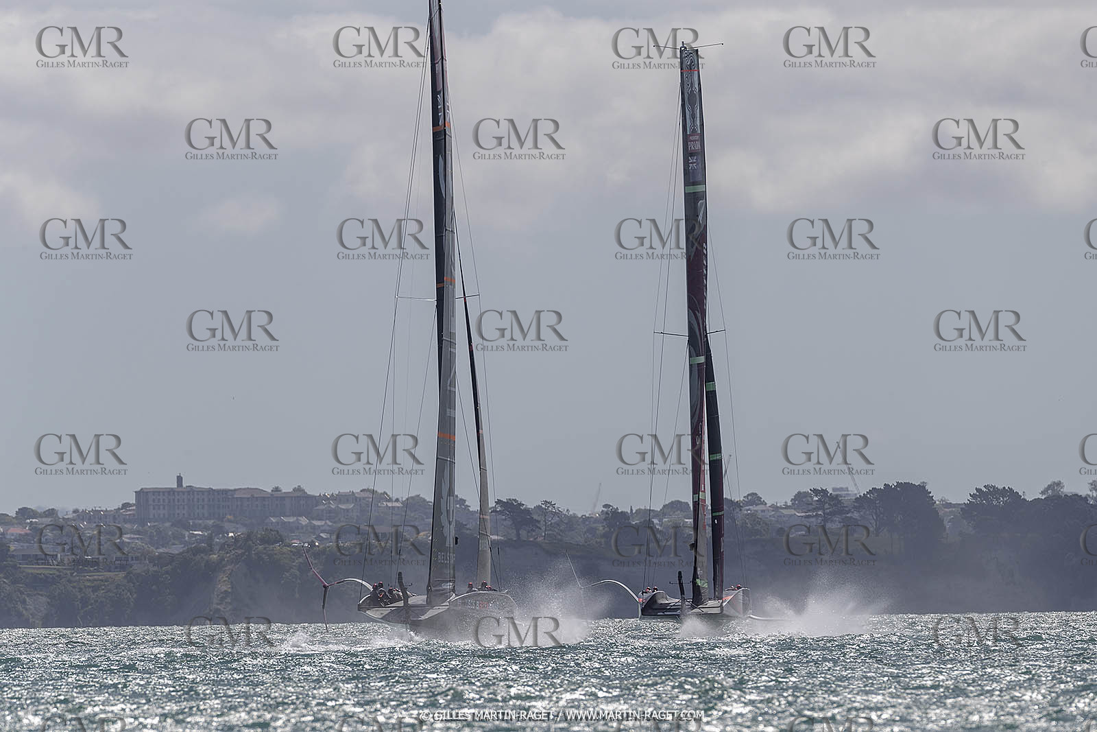 11 01 2021, Auckland (NZL), 36th America's Cup, Practice Racing