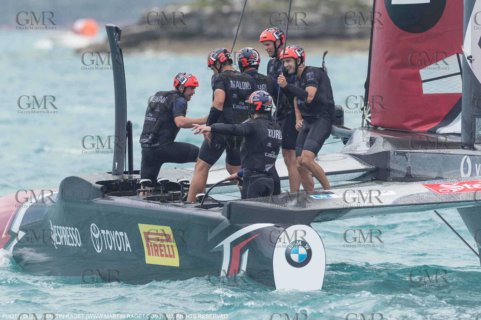 11 06 2017 - Bermuda (BDA) - 35th America's Cup Bermuda 2017 - Louis Vuitton America's Cup Challenger Playoffs final, Day 2