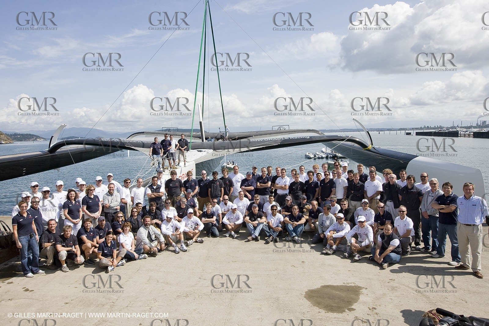 08 07 2008 - Valencia (ESP) - 33rd America's Cup - BMW ORACLE Racing