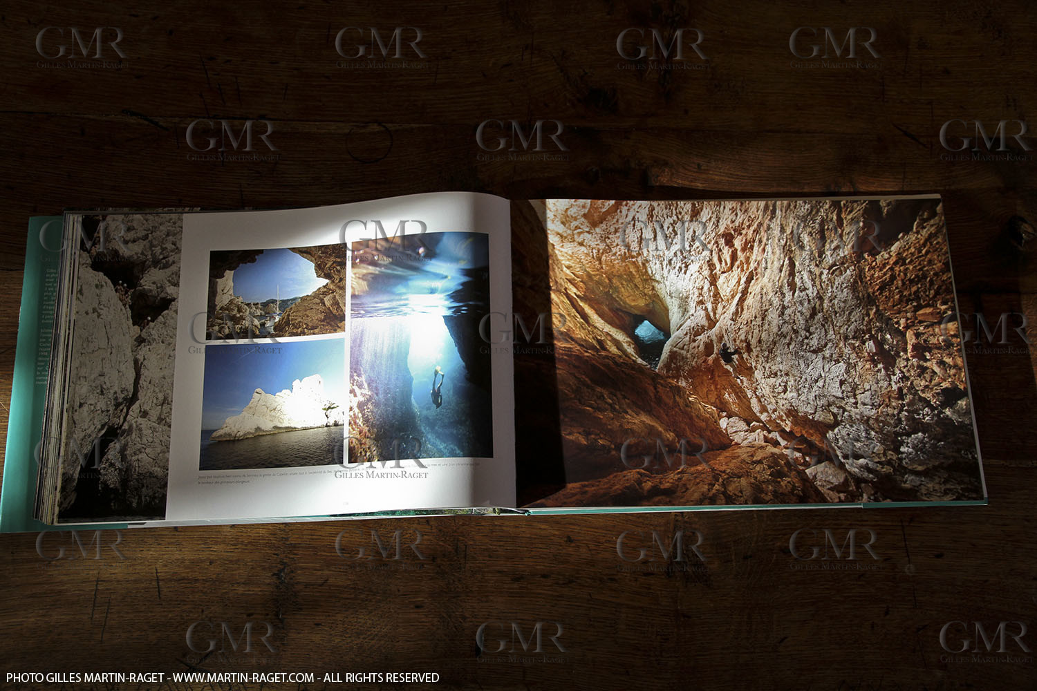 09 11 2010 - Marseille (FRA,13) - Photos odf the book Calanques, Si proches, si lointaines, Ed. Cres, Words by Juliette Lembot, Photos by Gilles Martin-Raget