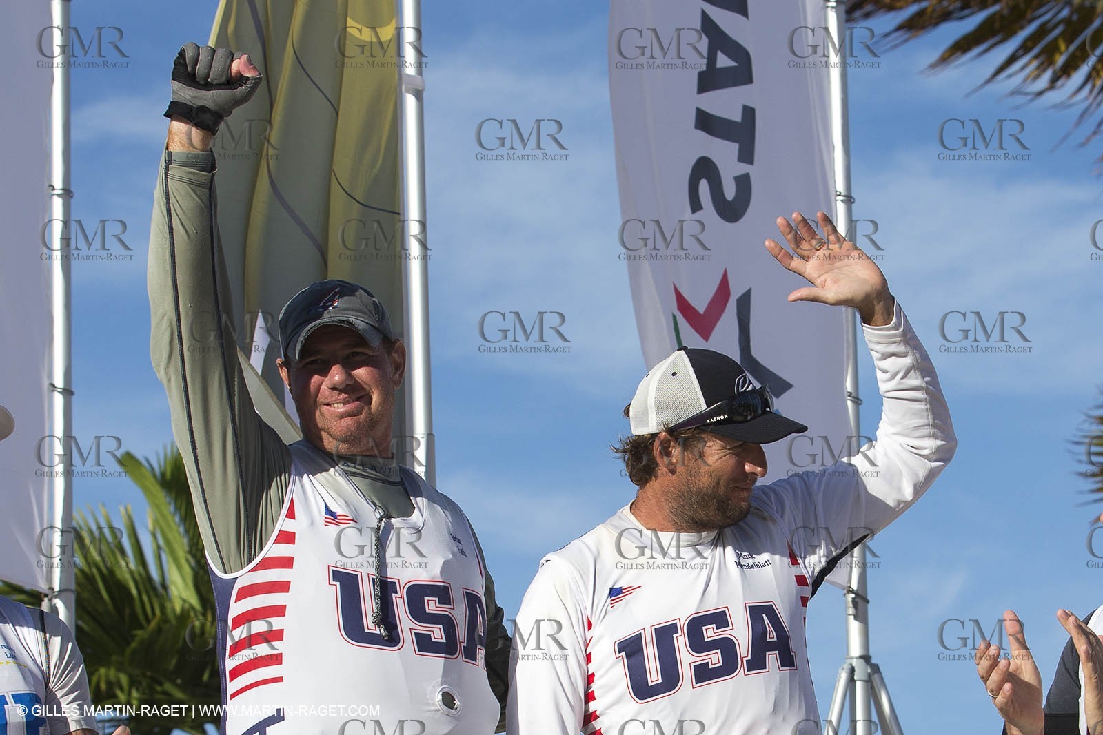 06 12 2014, Nassau (Bahamas), Star Sailors League Finals 2014, Final day, Mark Mendelblatt; Brian Fatih