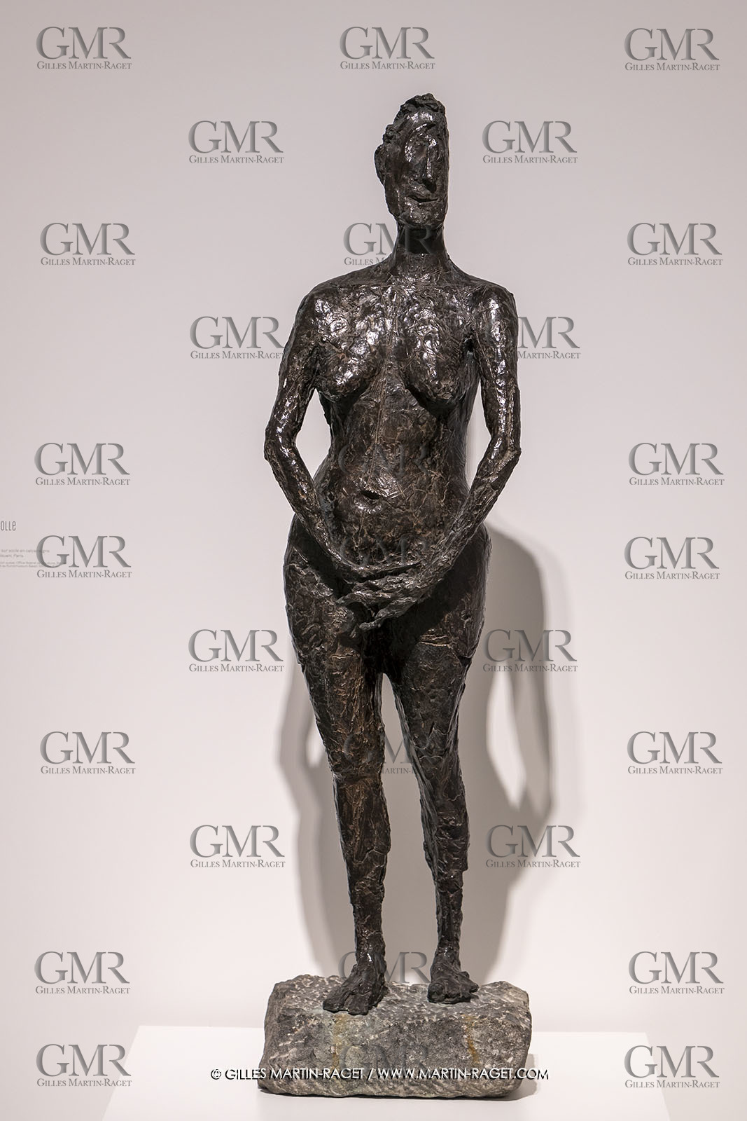 30 10 2023, Montpellier (FRA), oeuvre de Germaine Richier, Exposition Centre Pompidou - Musée Fabre 2023,