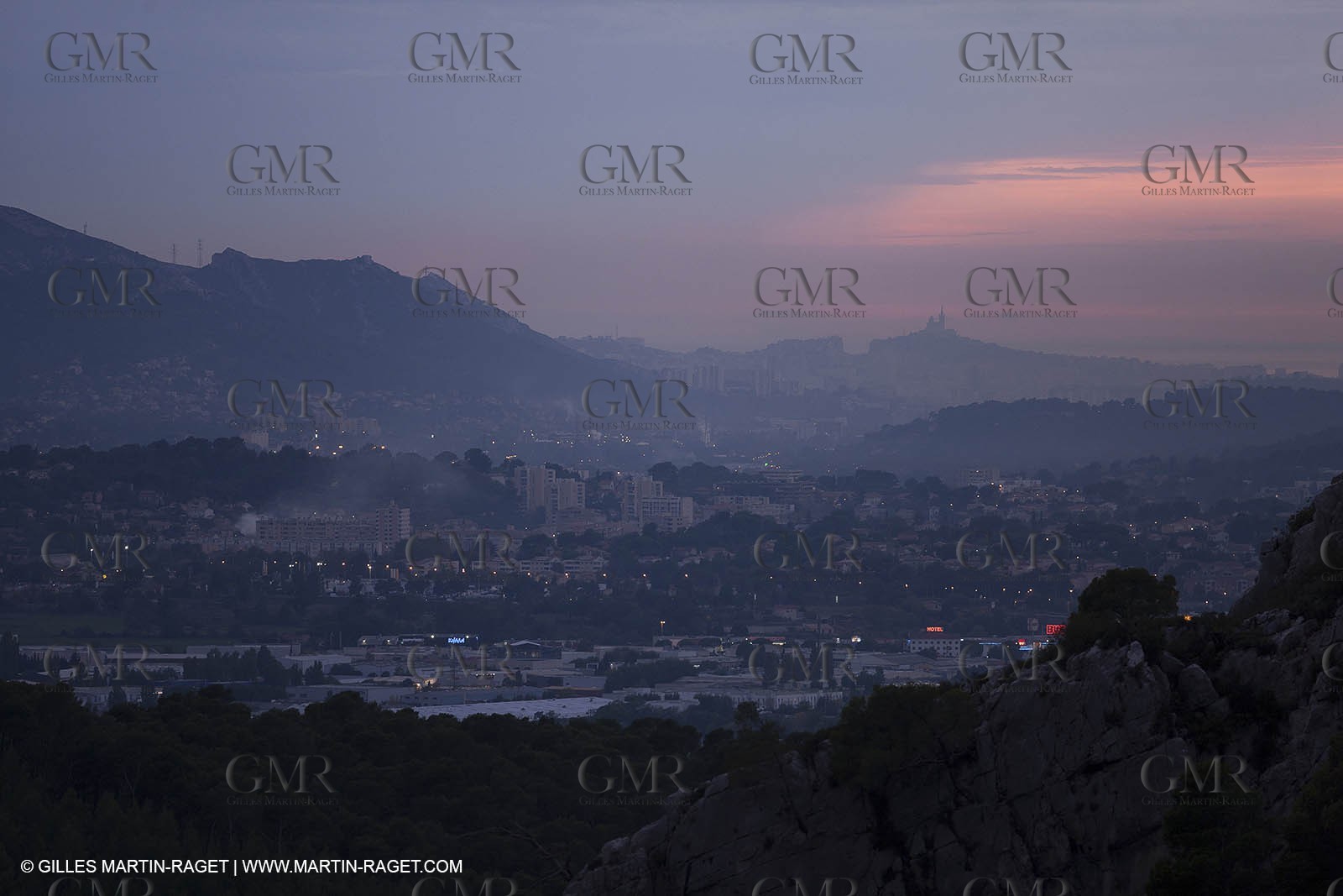 23 10 2012 - Gemenos (FRA) - Aubagne the 'Huveaune river valley, East of Marseille