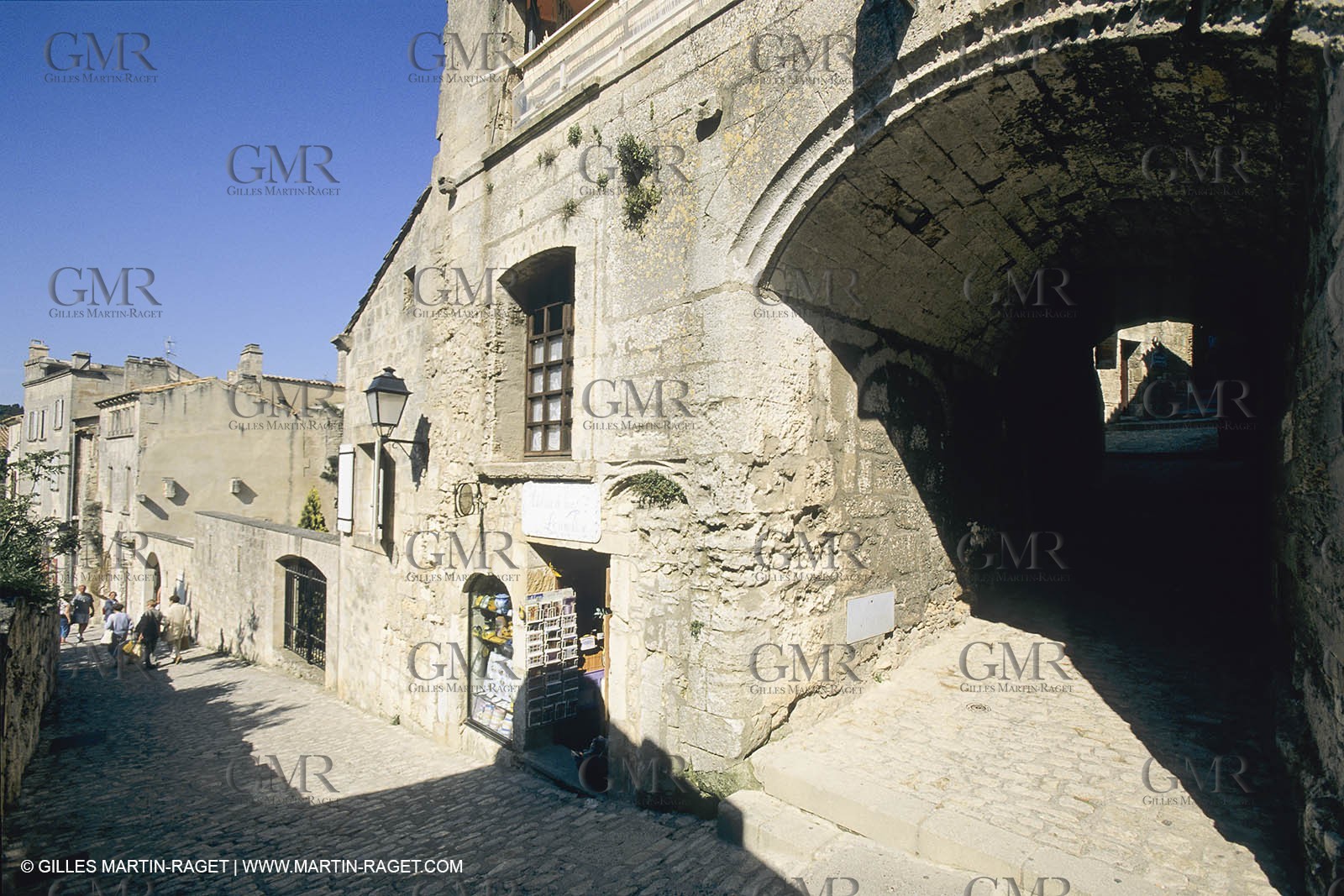 France, Provence, paysage des Alpilles, Alpilles landscapes, Les Baux de Provence