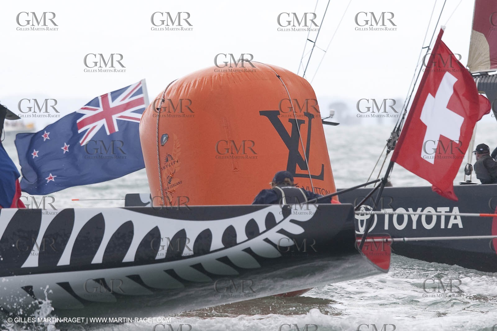 12 02 2009 - Auckland (NZL) -  Louis Vuitton Pacific Series -  Racing Day 12 - Challenger final