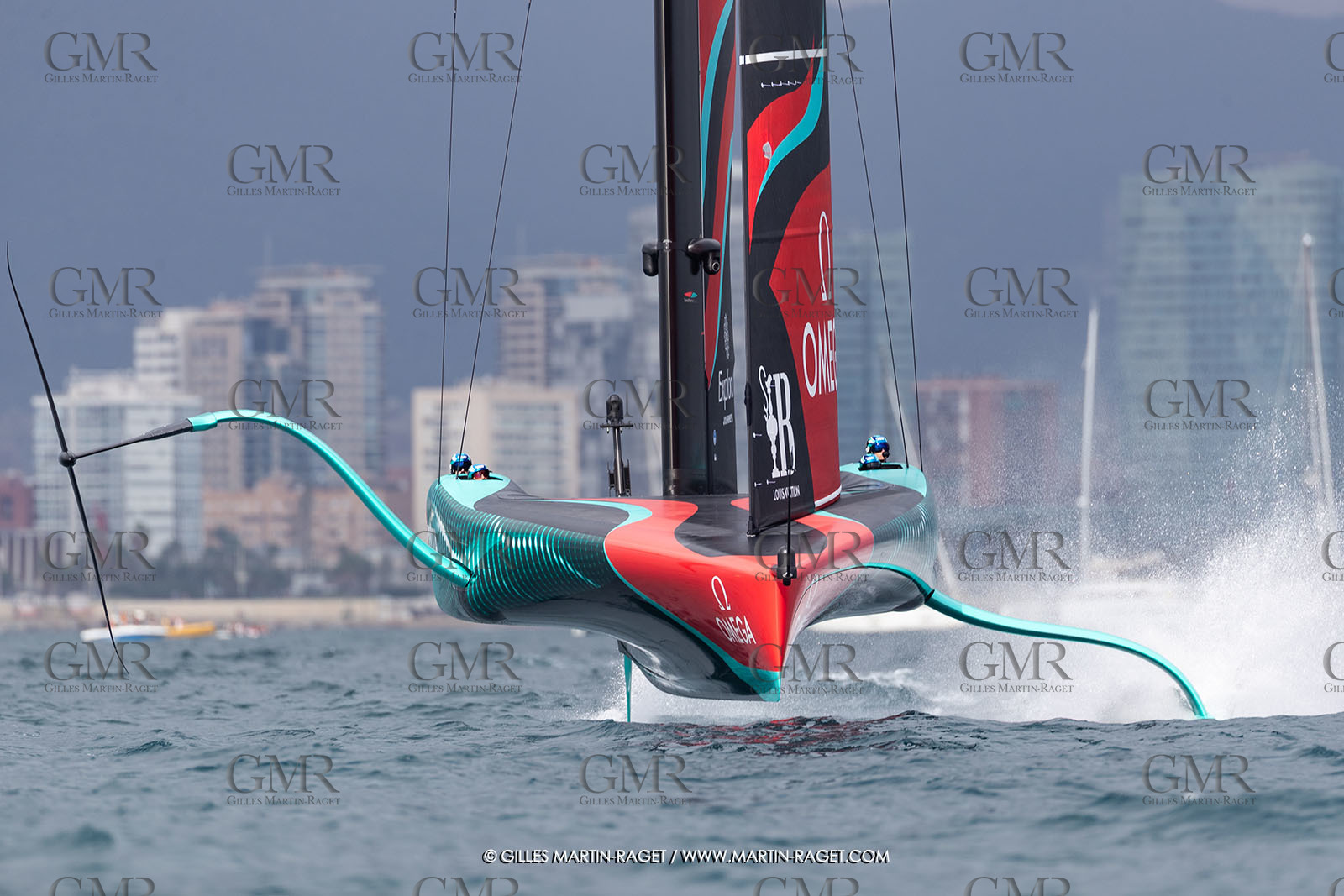12:10 2024, Barcelona (ESP), Louis Vuitton 37th America's Cup, Final Match, Race Day 1, Race 1