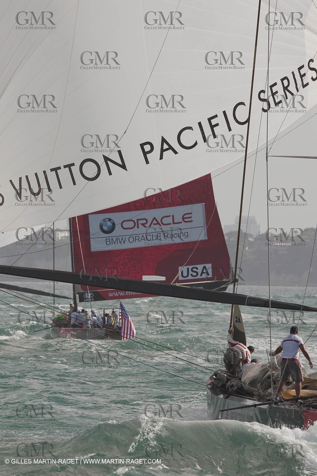 05 02 2009 - Auckland (NZL) -  Louis Vuitton Pacific Series -  Racing Day 4 - Round Robin 2