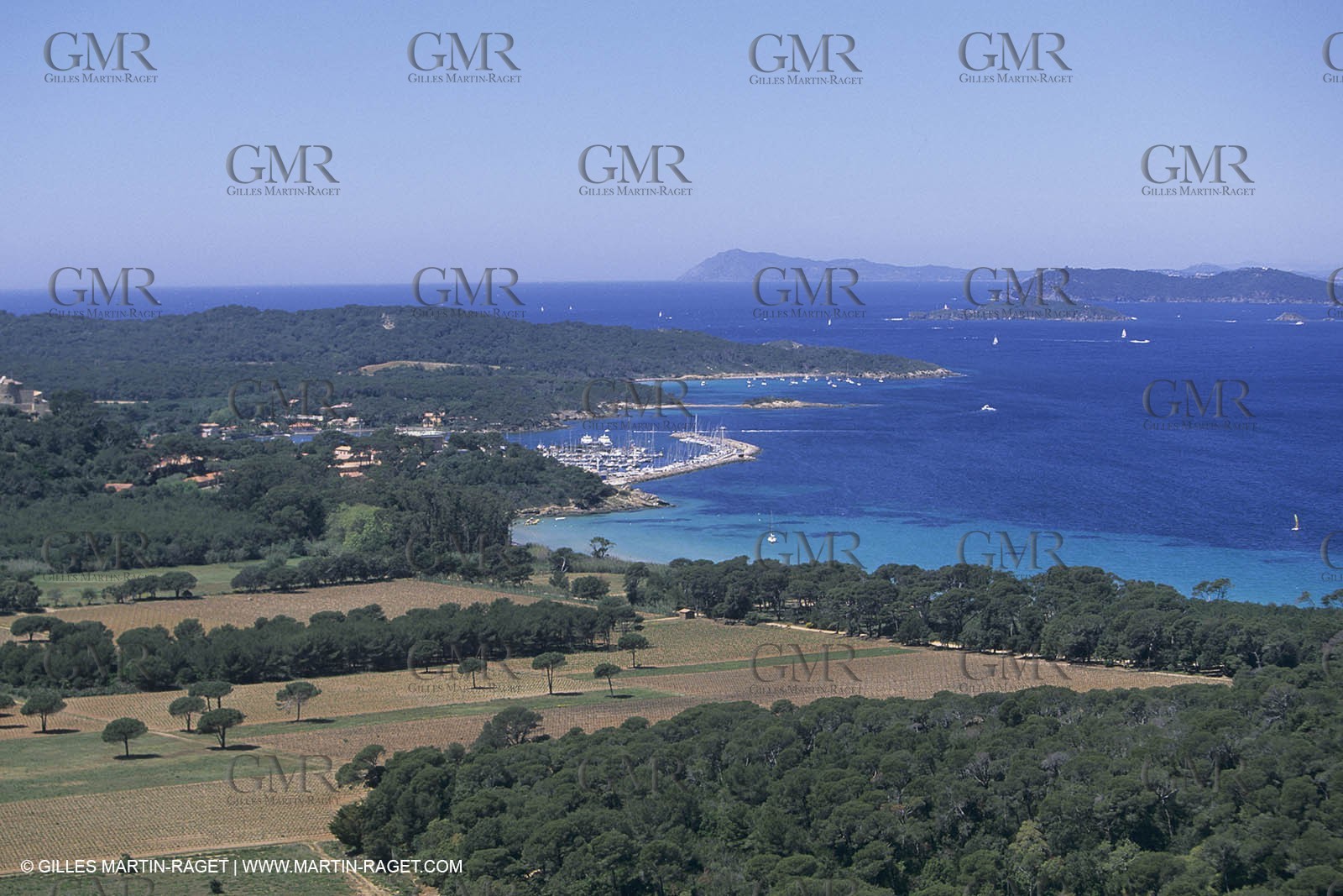 France, Provence, Iles d'Hyères, Porquerolles