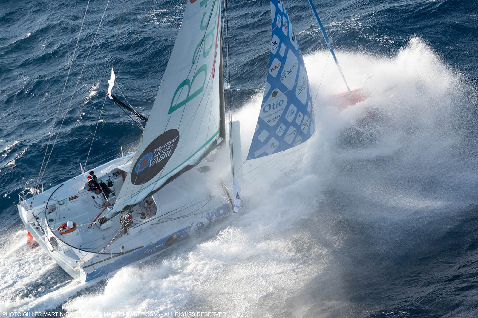 13 07 2017, Port Camargue (FRA,30), Transat Jacques Vabre 2017, Bastide Otio (Kito de Pavant, Yannick Bestaven), offshore trainings