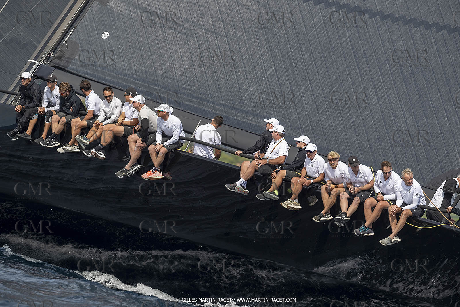 02 10 2022, Saint-Tropez (FRA,83), Voiles de Saint-Tropez 2022,  entraînement des maxis