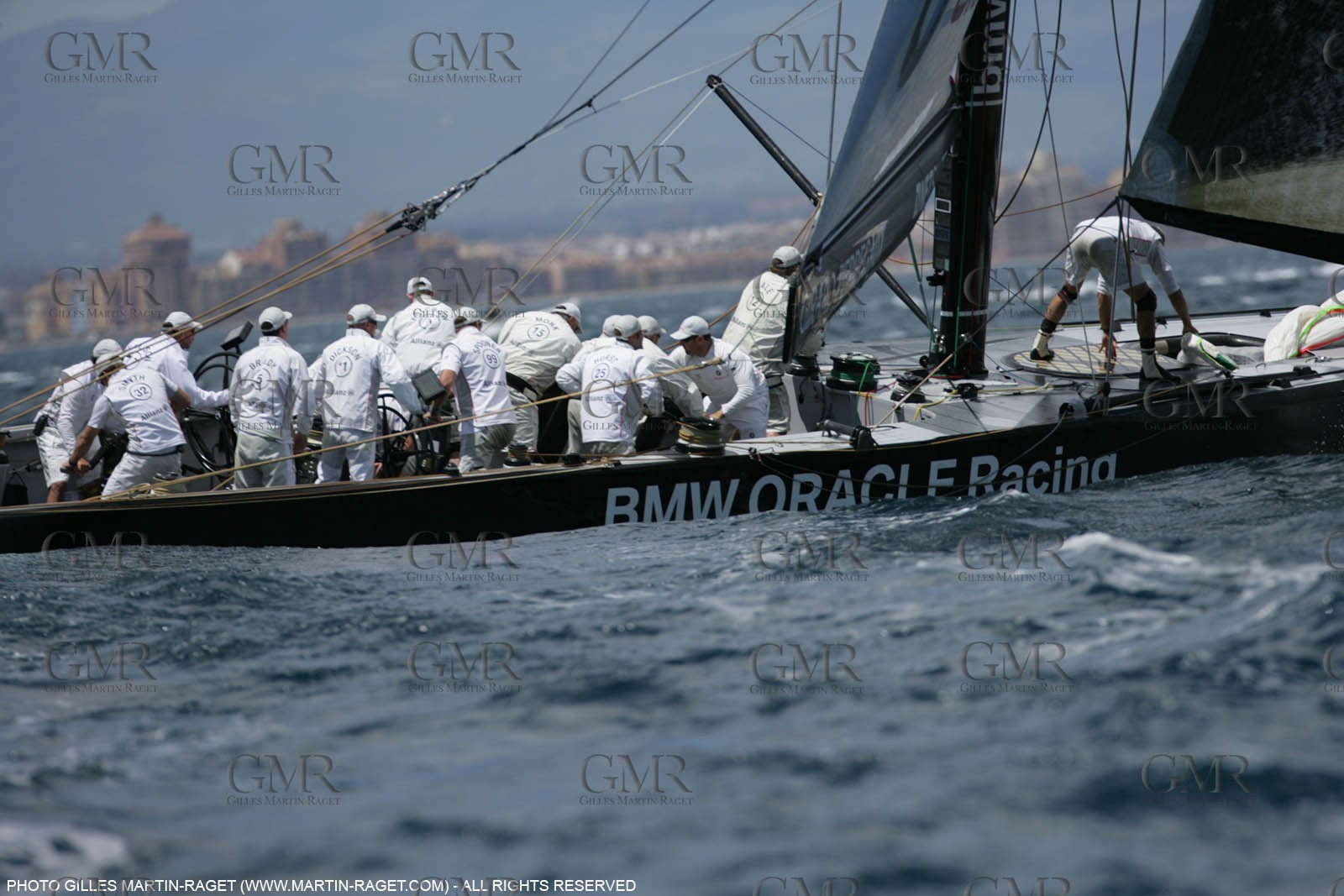 14 05 2007-Valencia (Spain)- 32nd America's Cup - Louis Vuitton Cup - Semi-final - Day 1 - BMW ORACLE racing