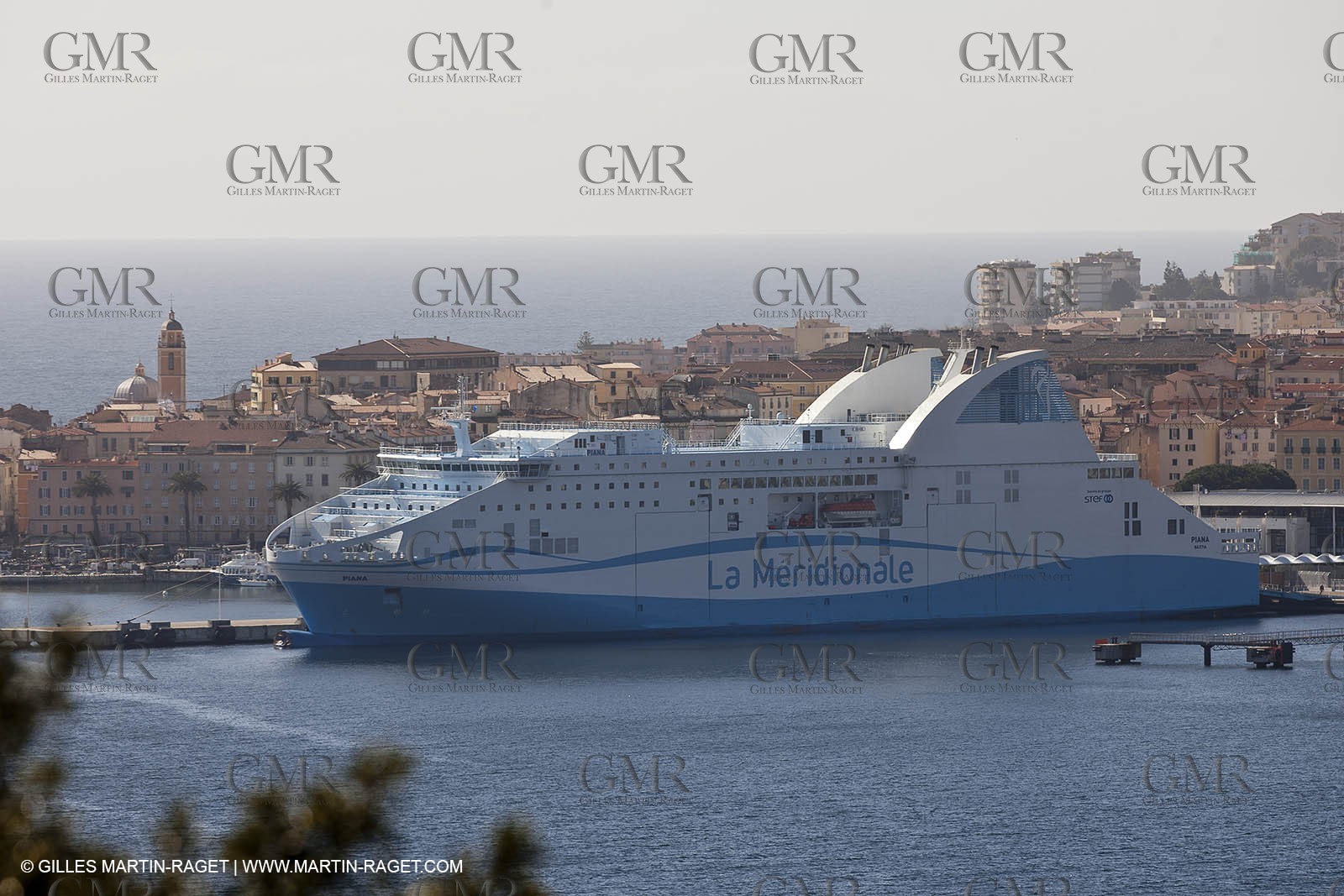 16 02 2012 - Ajaccio (FRA, Corse) -  La Méridionale shipping company- Piana at Ajaccio