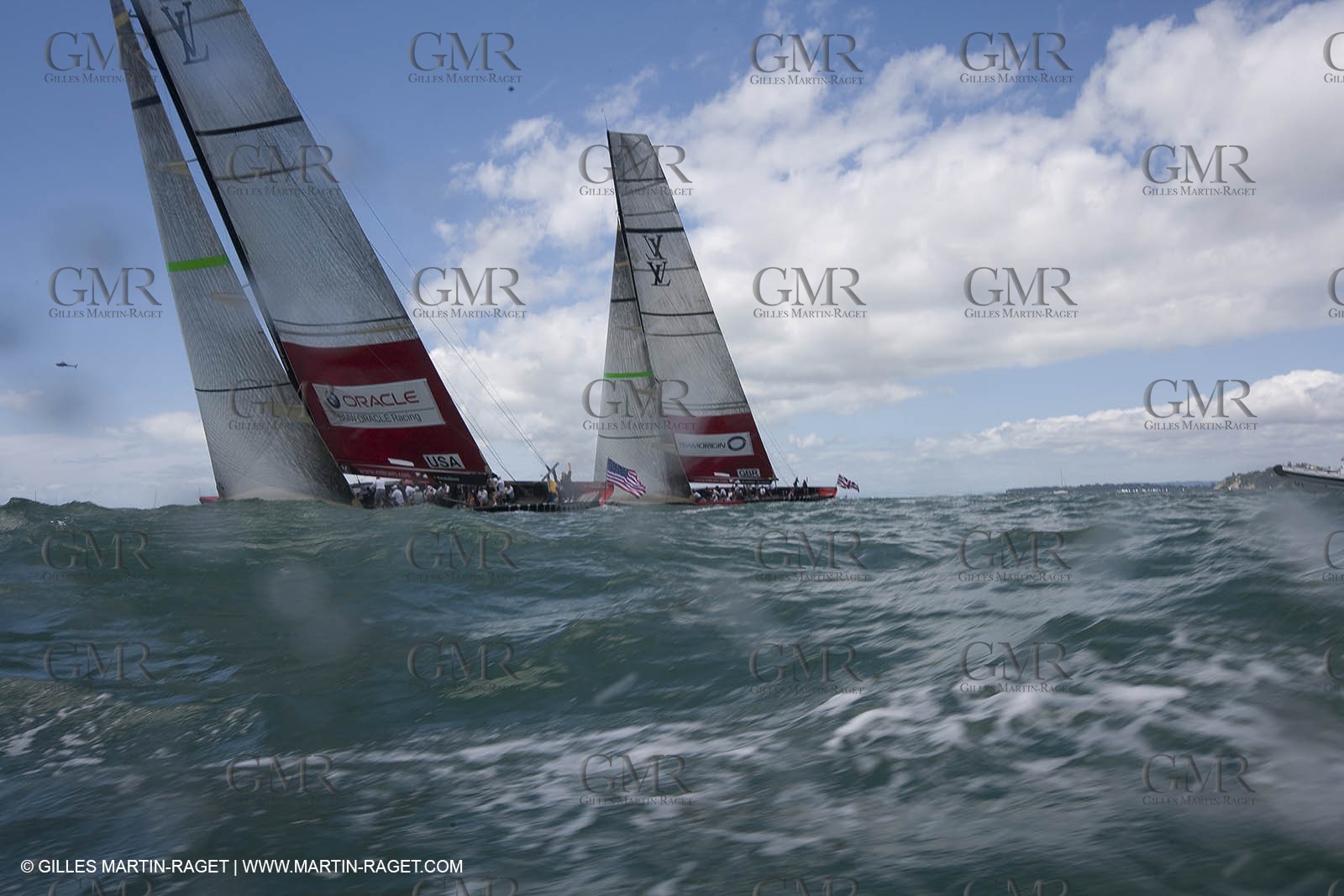 06 02 2009 - Auckland (NZL) -  Louis Vuitton Pacific Series -  Racing Day 6 - Round Robin 2