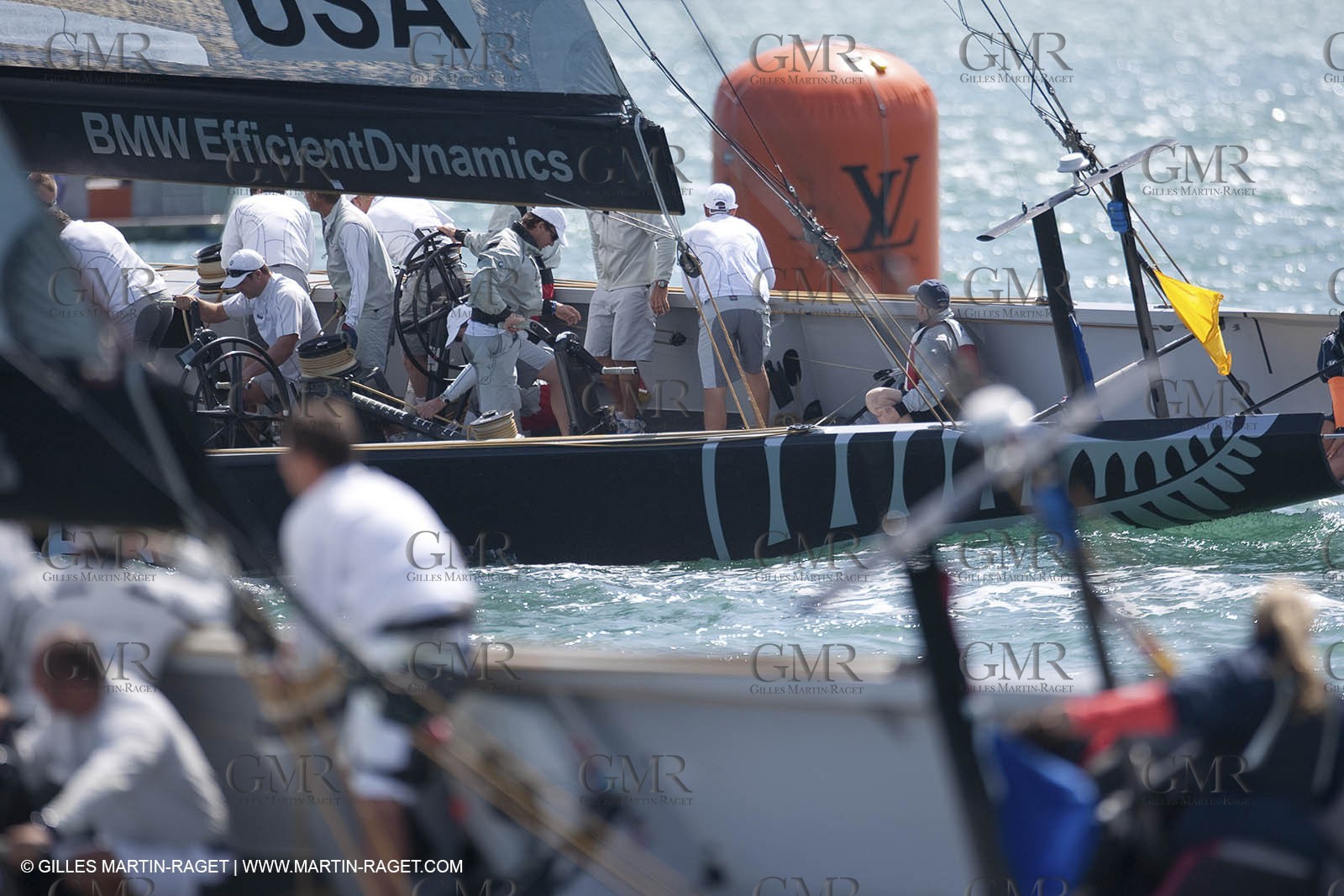 03 02 2009 - Auckland (NZL) -  Louis Vuitton Pacific Series -  Racing Day 4 - Round Robin 1
