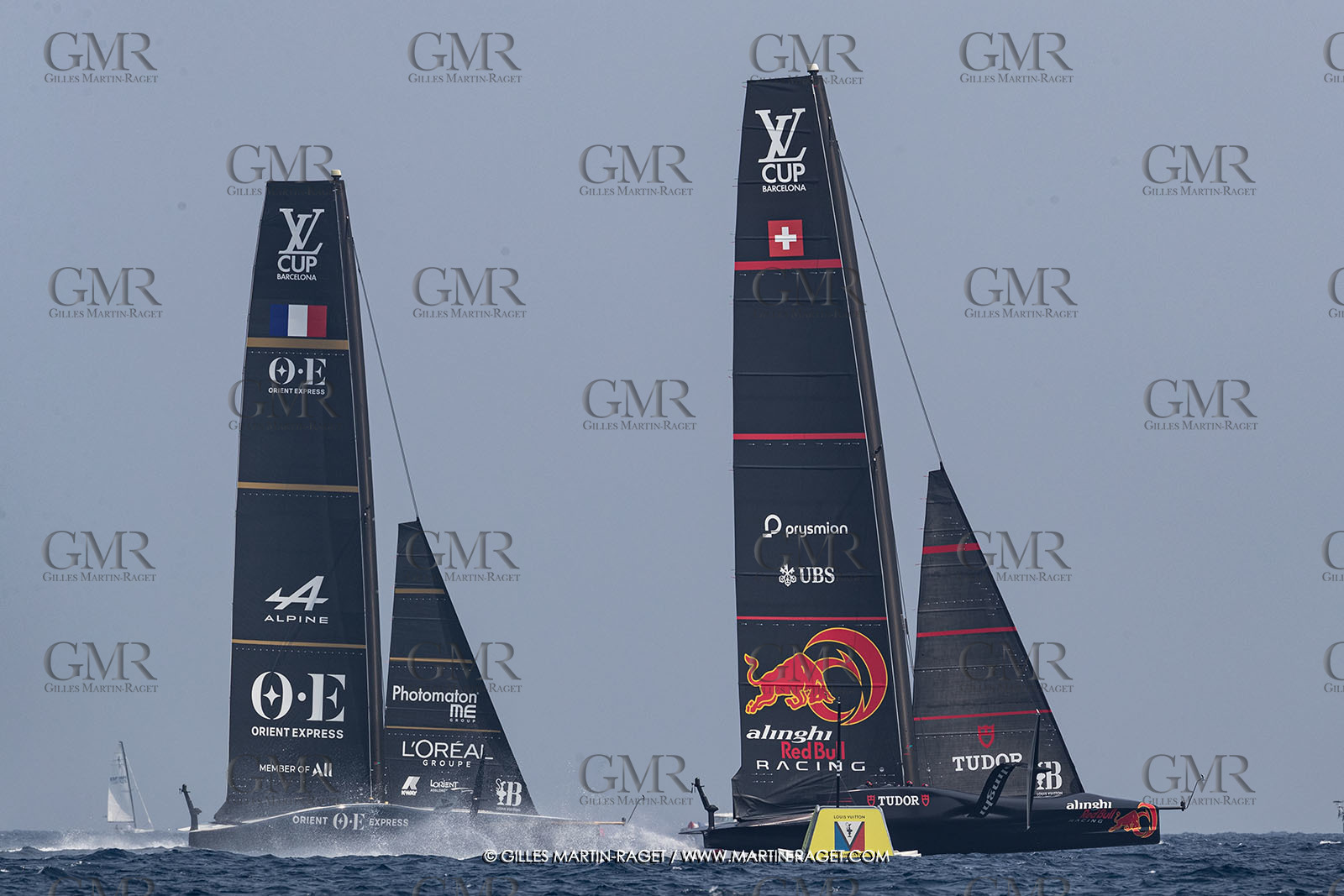 22 08 2024, Barcelona (ESP), Louis Vuitton 37th America's Cup, Louis Vuitton Preliminary Regatta, Race Day 1