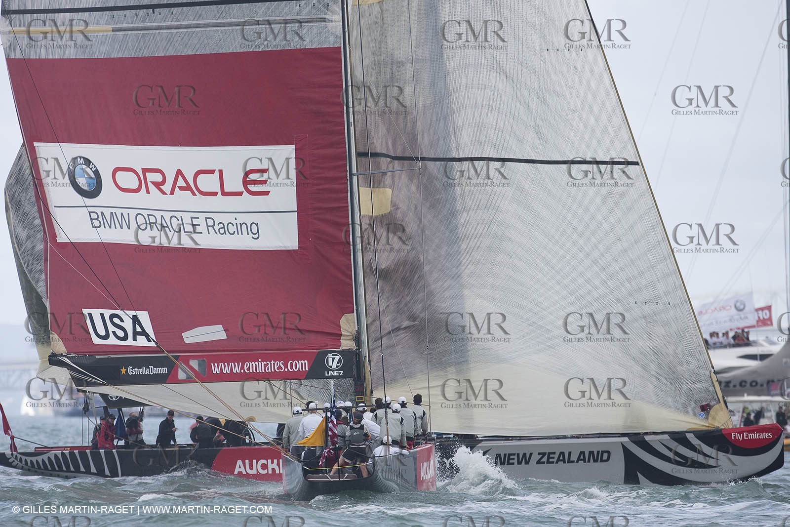 12 02 2009 - Auckland (NZL) -  Louis Vuitton Pacific Series -  Racing Day 12 - Challenger final