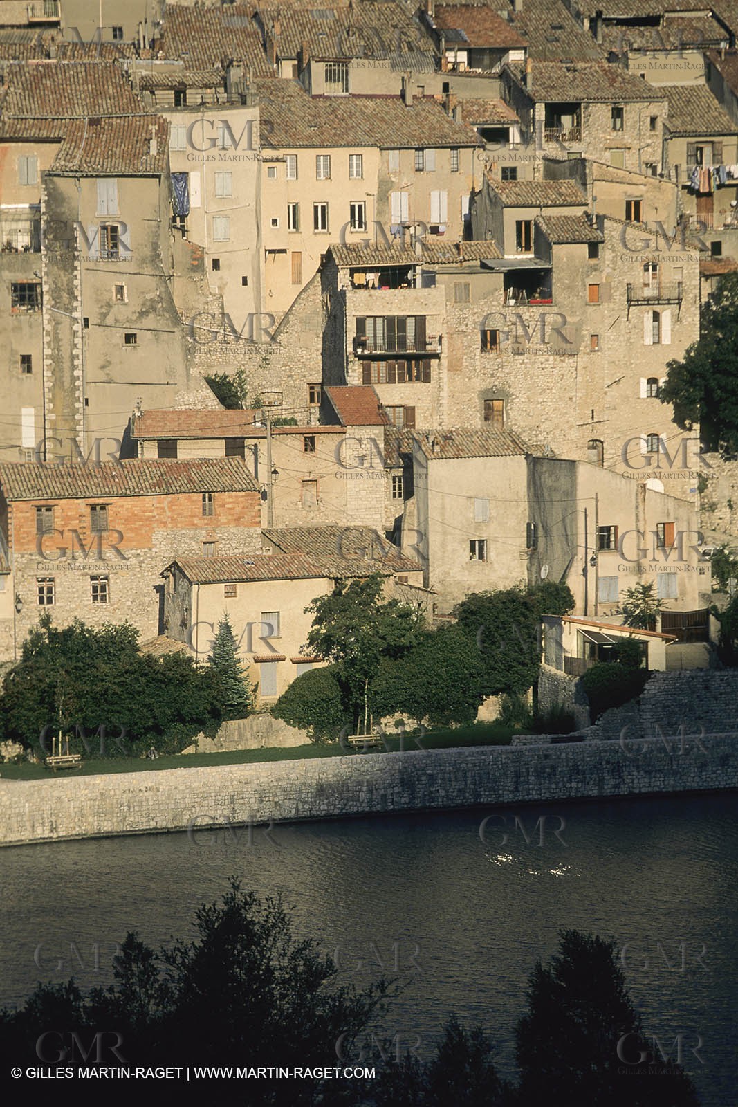 France, Provence, Haute Provence, Val de Durance, Durance river valley, Sisteron