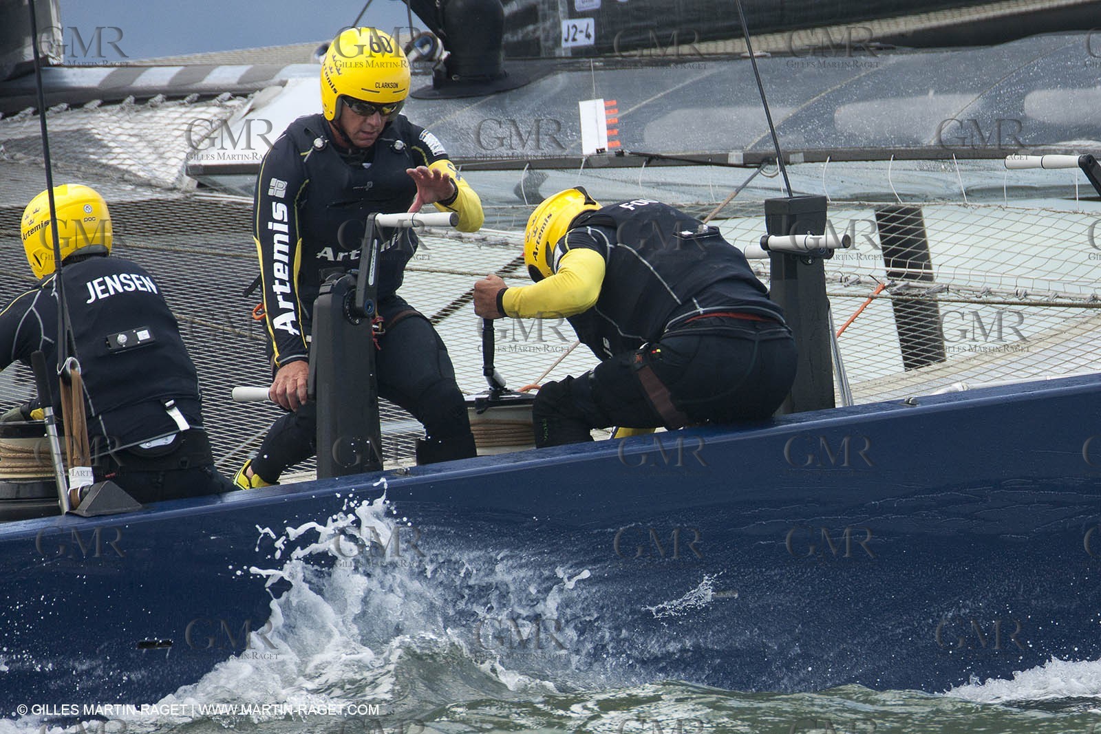 07 08 2013 - San Francisco (USA,CA) - 34th America's Cup - Louis Vuitton Cup - Semi-finals - Luna Rossa vs Artemis Racing - Race 2