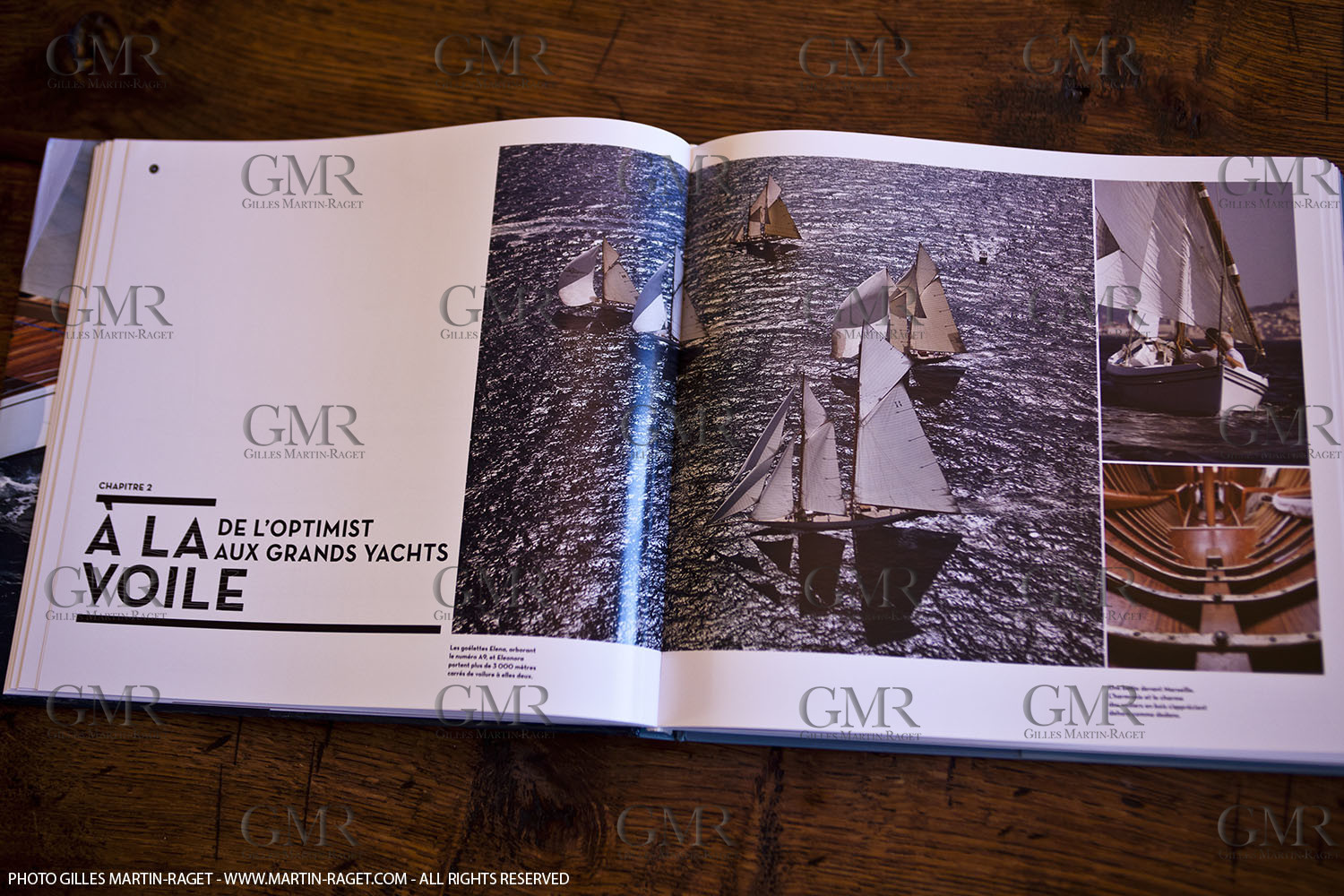 03 11 2010 - Marseille (FRA, 13) - Bateaux en bois, F. Chevalier, G. Martin-Raget, Ed. La Martinière