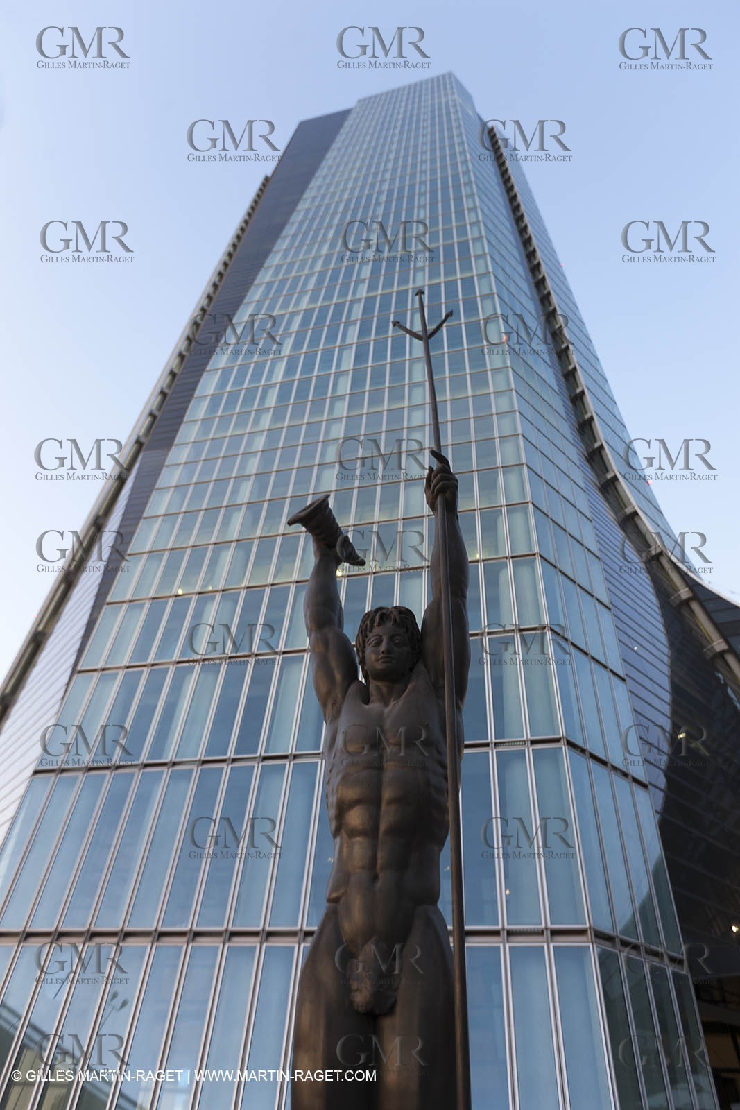 08 03 2012 - Marseille (FRA, 13) - Euromediterranée distrcit - CGA-CGM tower