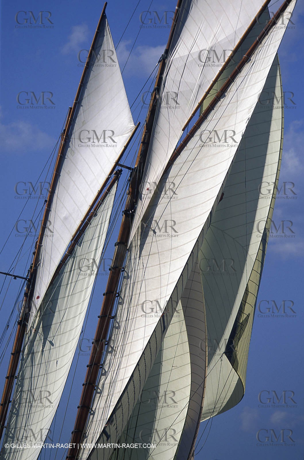 Sailing, Classic yachts, Voiles de Saint-Tropez 2003