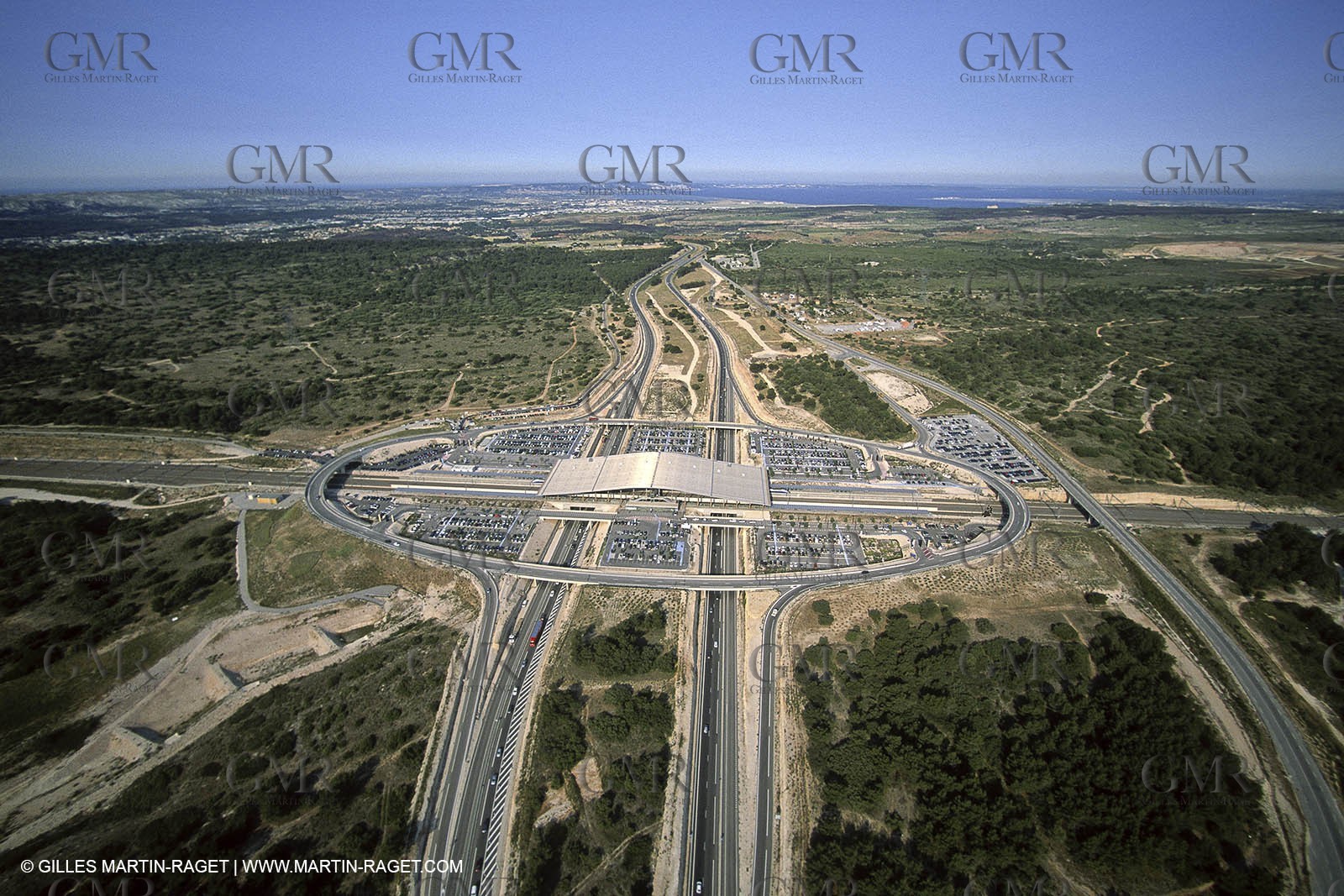 TGV Speed train - Aix en Provence Station