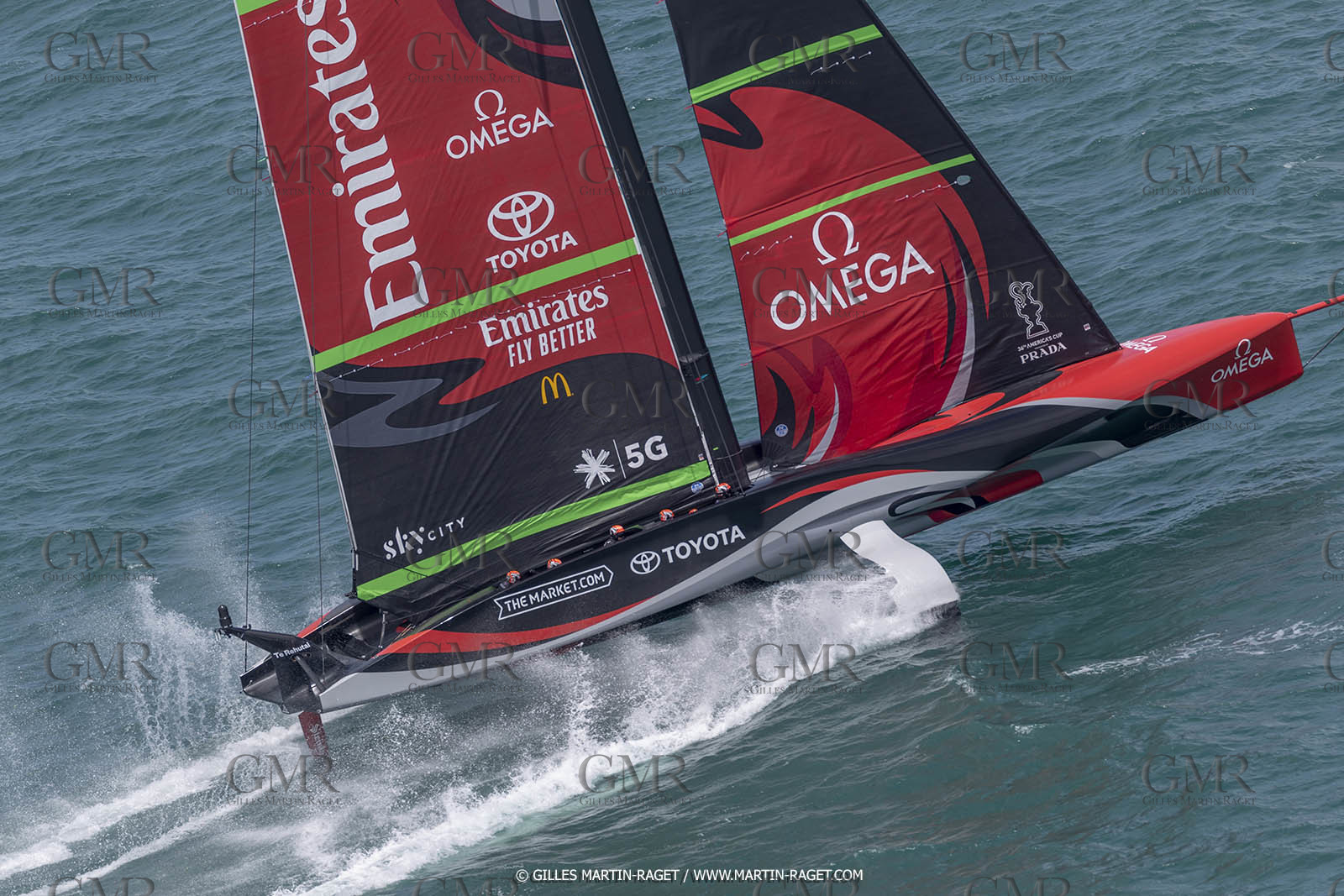 11 12 2020 - Auckland (NZL) - 36th America's Cup - Practice Sessions - Day 3 - Emirates Team New Zealand