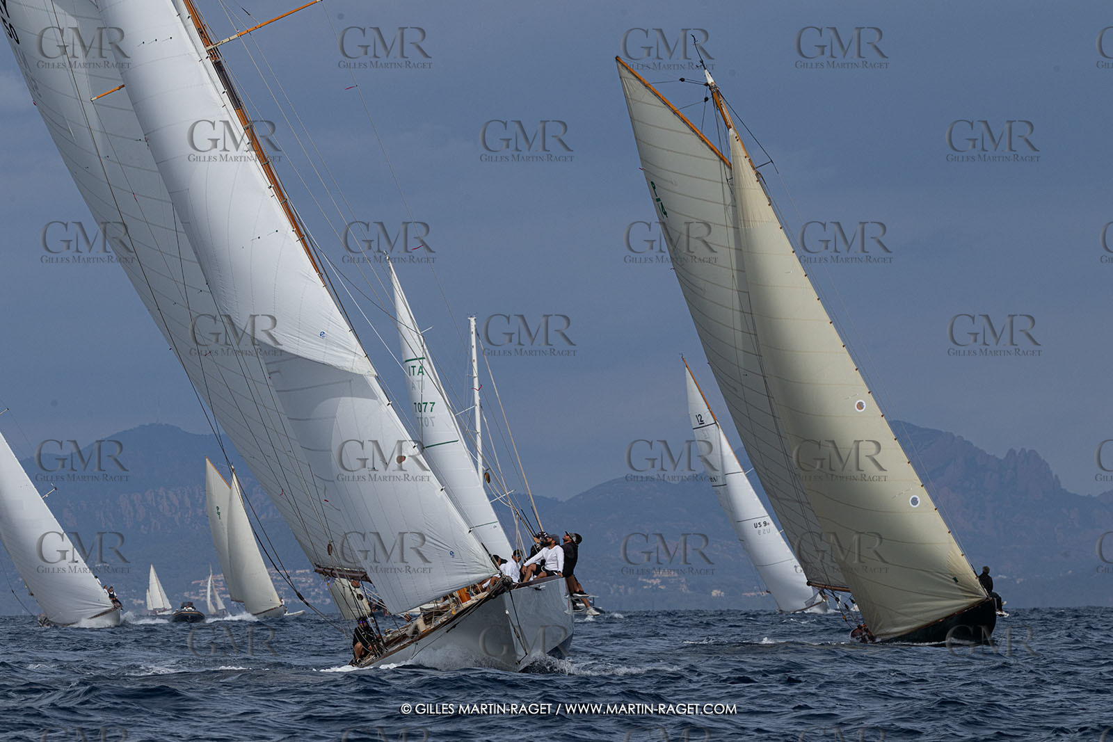 03 10 2025, Saint-Tropez (FRA), LEs VOiles de Saint-Tropez 2025, Race Day 5
