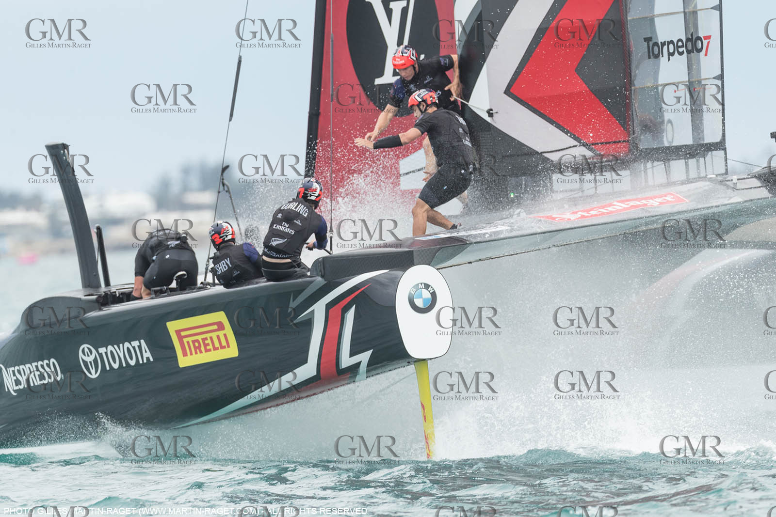 11 06 2017 - Bermuda (BDA) - 35th America's Cup Bermuda 2017 - Louis Vuitton America's Cup Challenger Playoffs final, Day 2