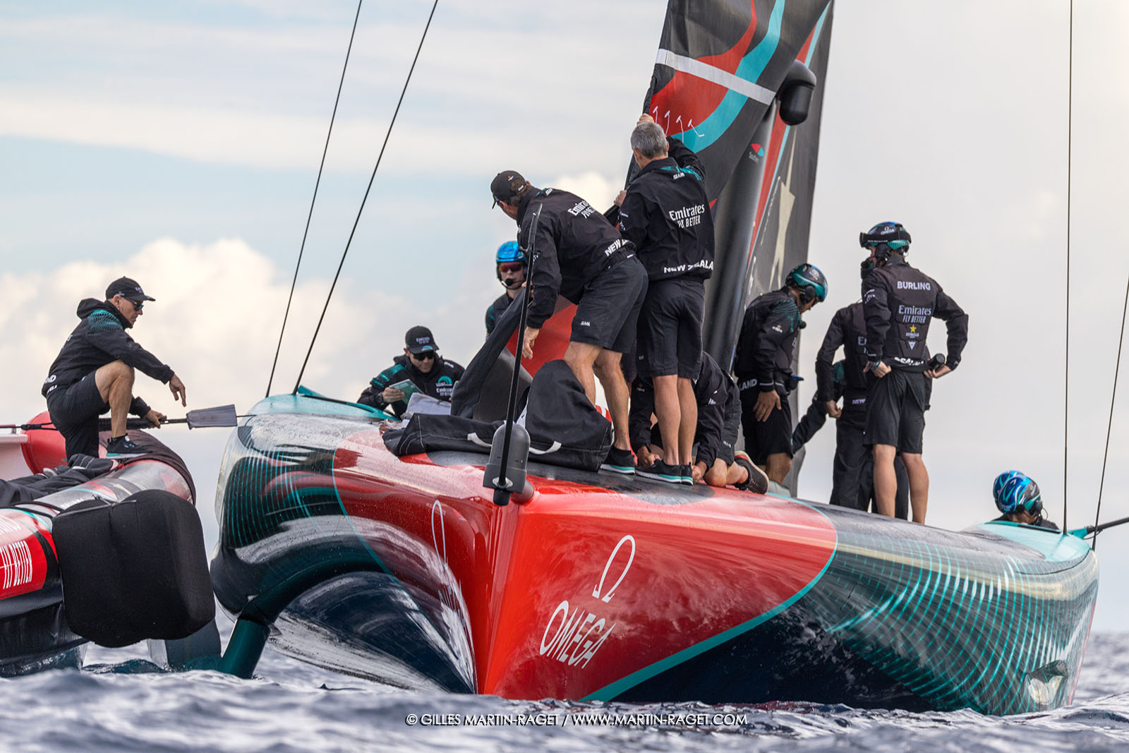 18 10 2024, Barcelona (ESP), Louis Vuitton 37th America's Cup, Final Match, Race Day 5,