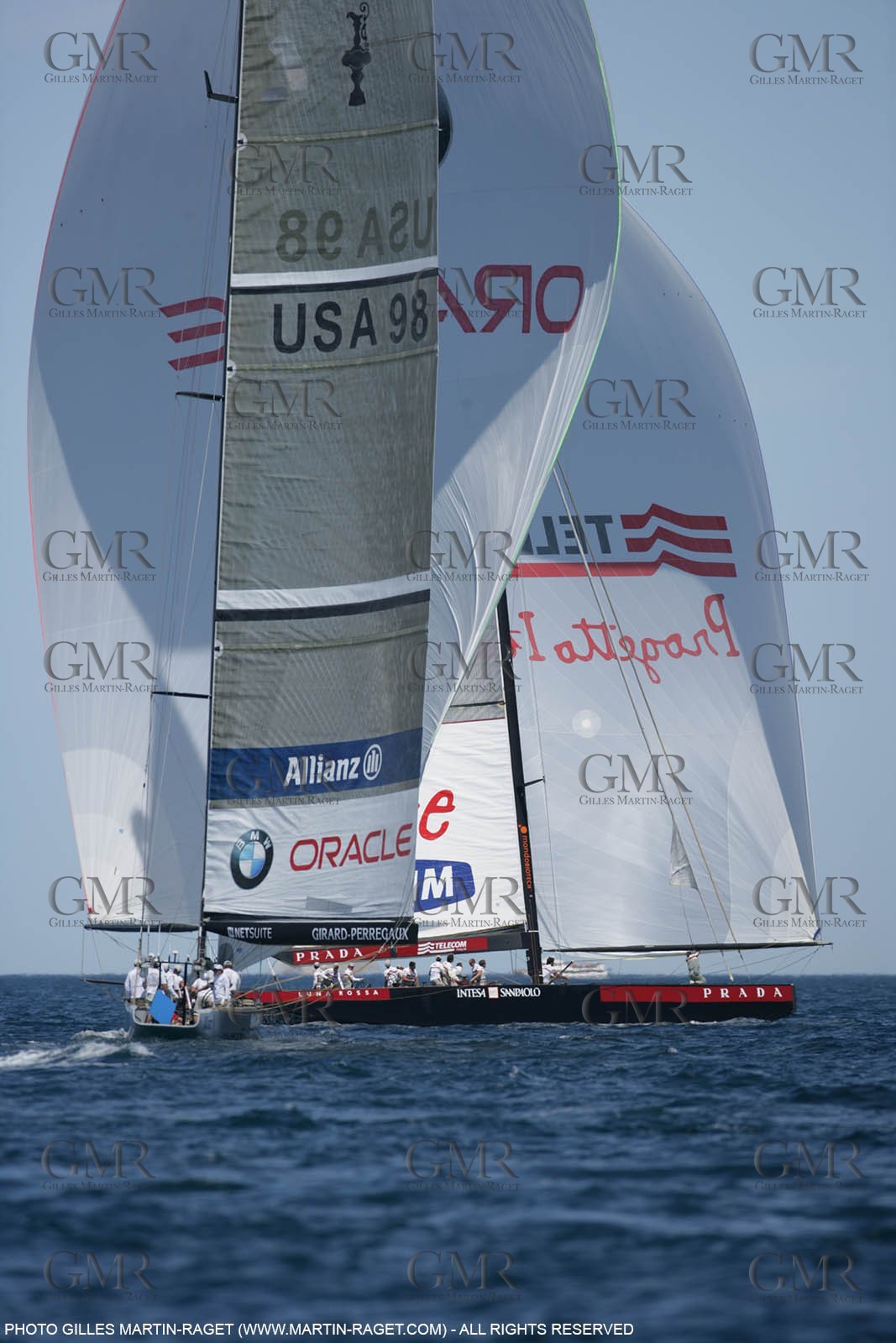 14 05 2007-Valencia (Spain)- 32nd America's Cup - Louis Vuitton Cup - Semi-final - Day 1 - BMW ORACLE racing