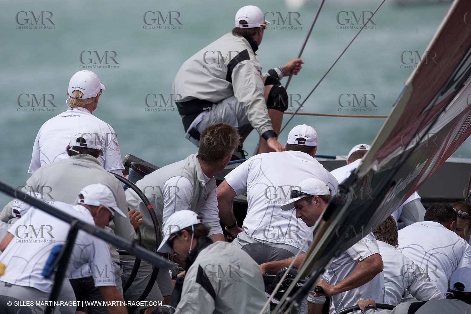 06 02 2009 - Auckland (NZL) -  Louis Vuitton Pacific Series -  Racing Day 6 - Round Robin 2