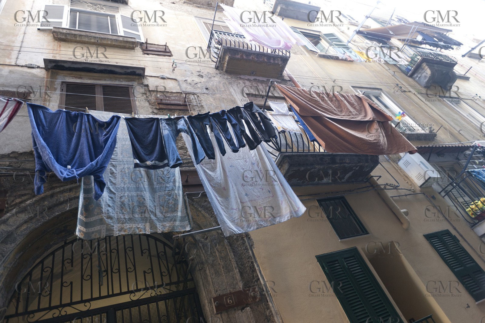 24 02 2012 - Naples (ITA) - 34th America's Cup - America's Cup World Series Naples 2012 - Naples Preview - Naples hisrtoric center streets