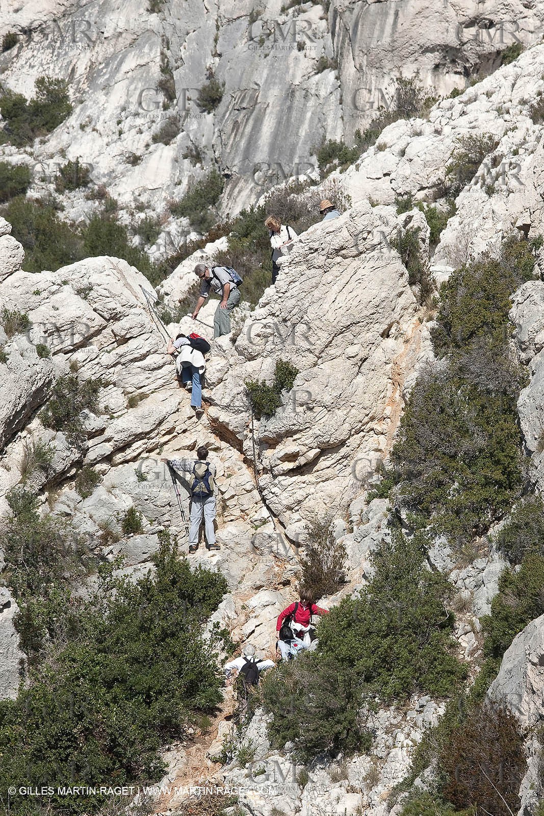 27 03 2009 - Marseille (FRA, 13) - Les Calanques - Morgiou - Path between Luminy and Morgiou