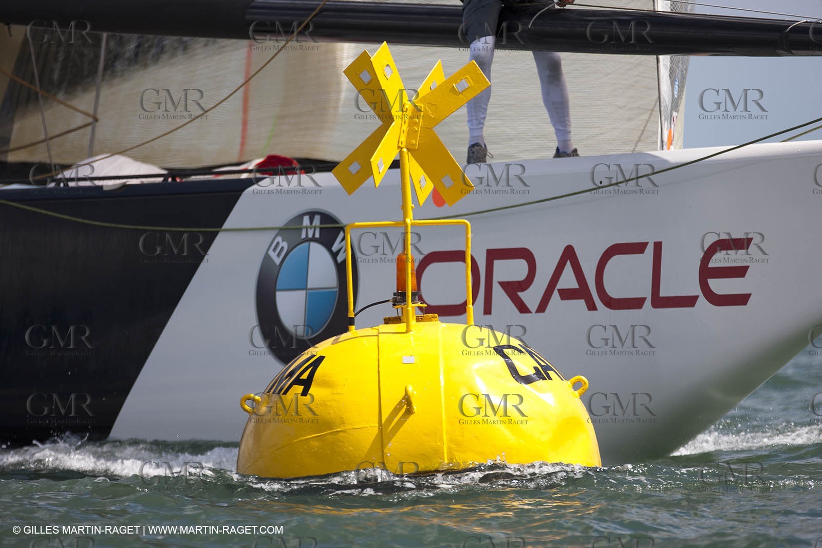 02 08 2010 - Cowes (UK, IOW) - The 1851 Cup -  BMW ORACLE Racing - Training Day.