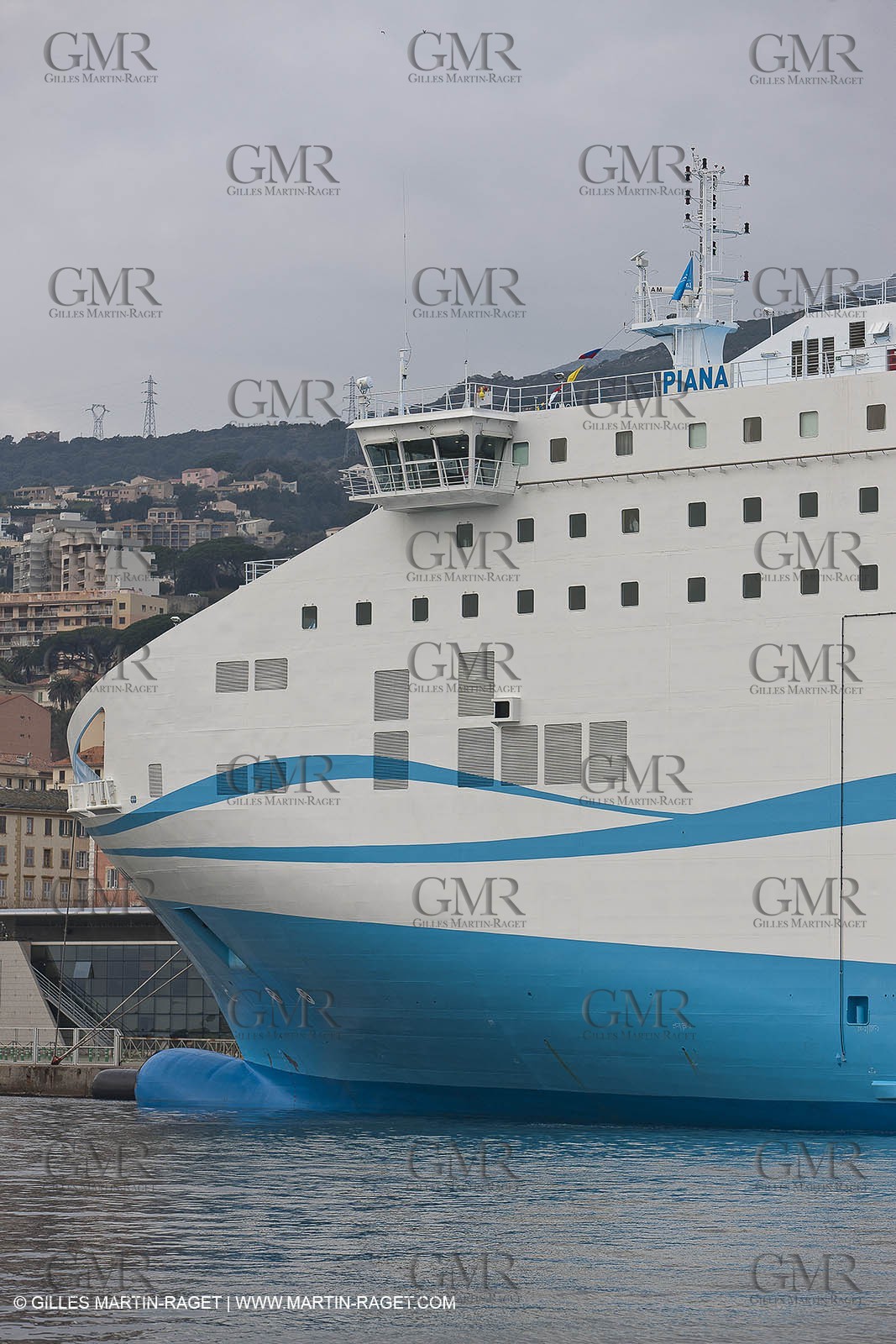 01-31-12   Marseilles (FRA,13) Bastia (FRA,Corsica)   Launching cruising trip and Christening ceremony of PIANA, last ferry ship from La Meridionale