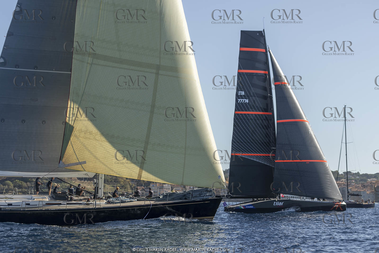 02 10 2022, Saint-Tropez (FRA,83), Voiles de Saint-Tropez 2022,  semaine des maxis, Race 1