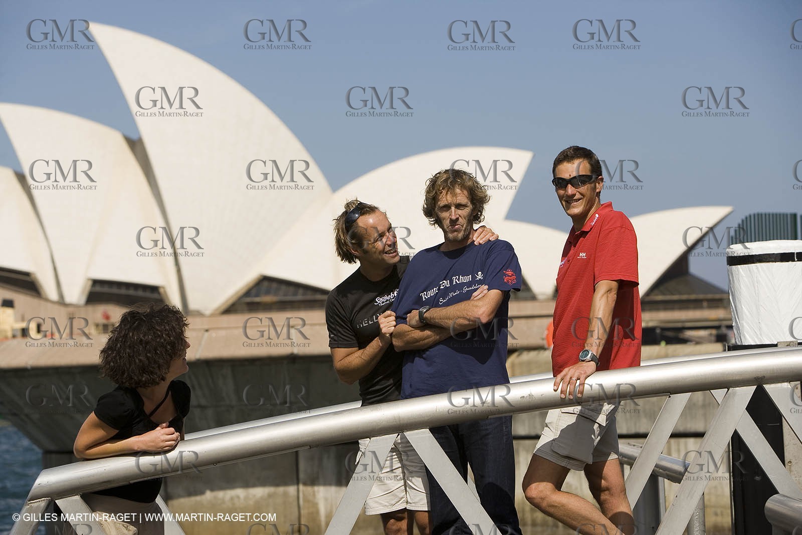 Sydney, Australia, Thomas Coville trimaran Sodebo building at Boat Speed