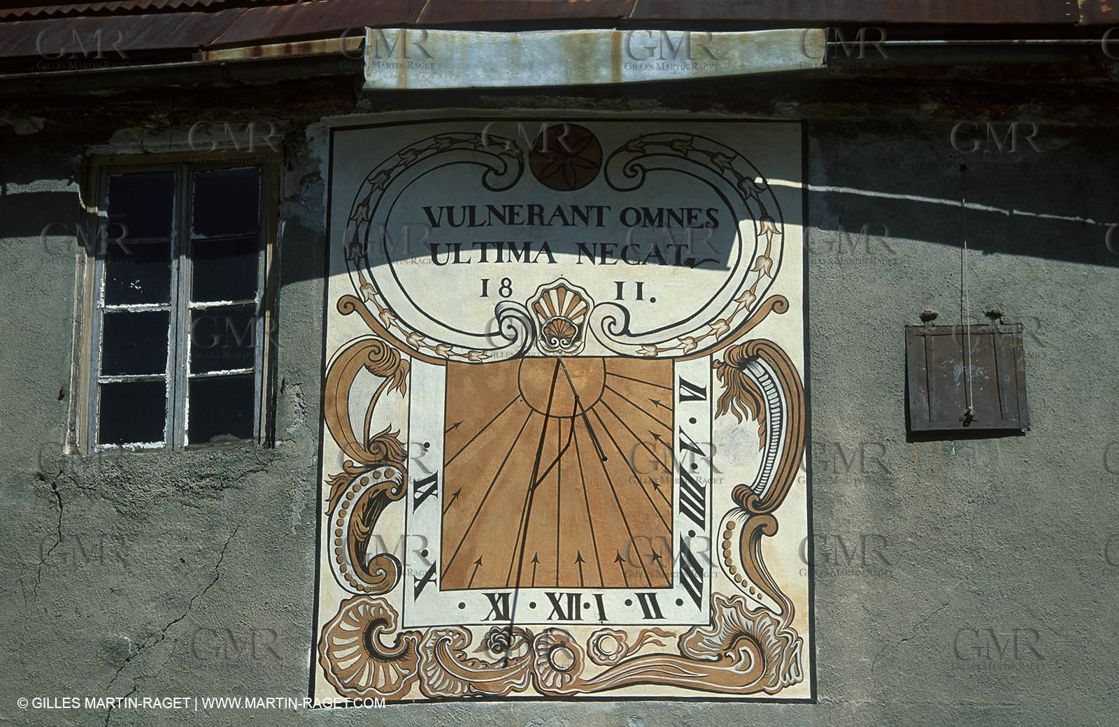 France - Southern Alps - Solar clocks
