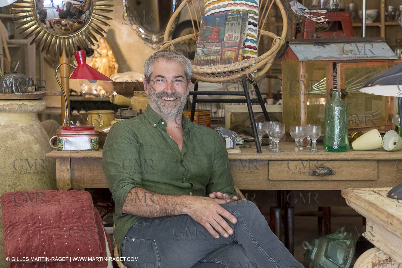 09 06 2018, Bonnieux (FRA,84), Antiquaire