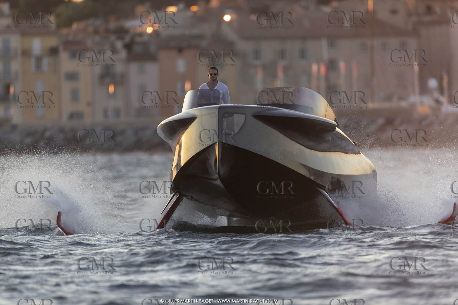 09 08 2018, Saint-Tropez (FRA,83), Foiler, the Flying Yacht by Enata