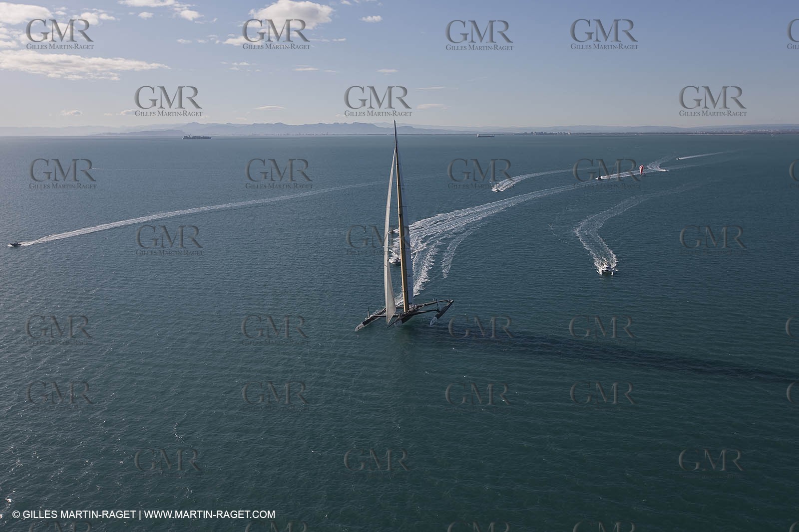 27 01 2010 - Valencia (ESP) - 33rd America's Cup - BMW ORACLE Racing - Sailing team